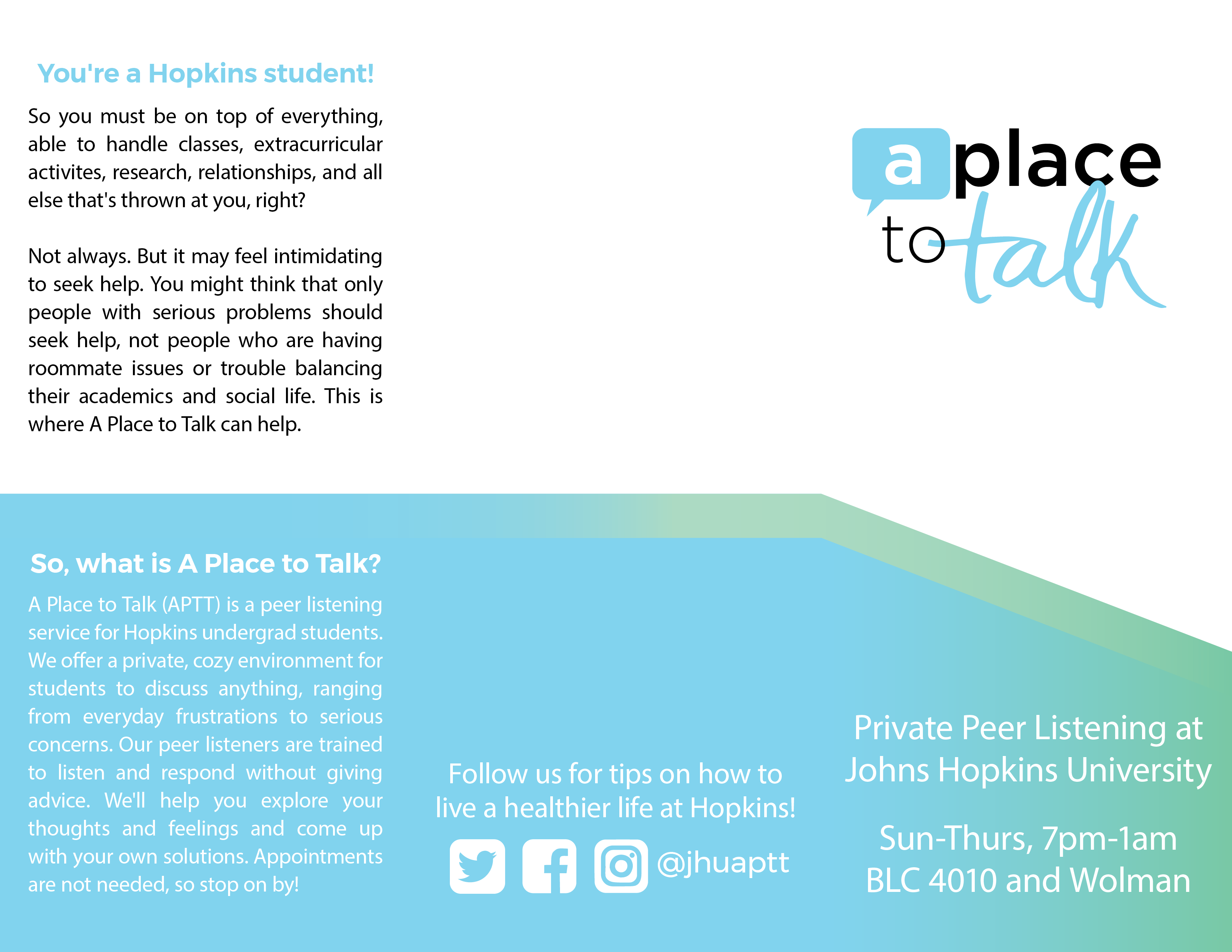 APTT Informational Brochure