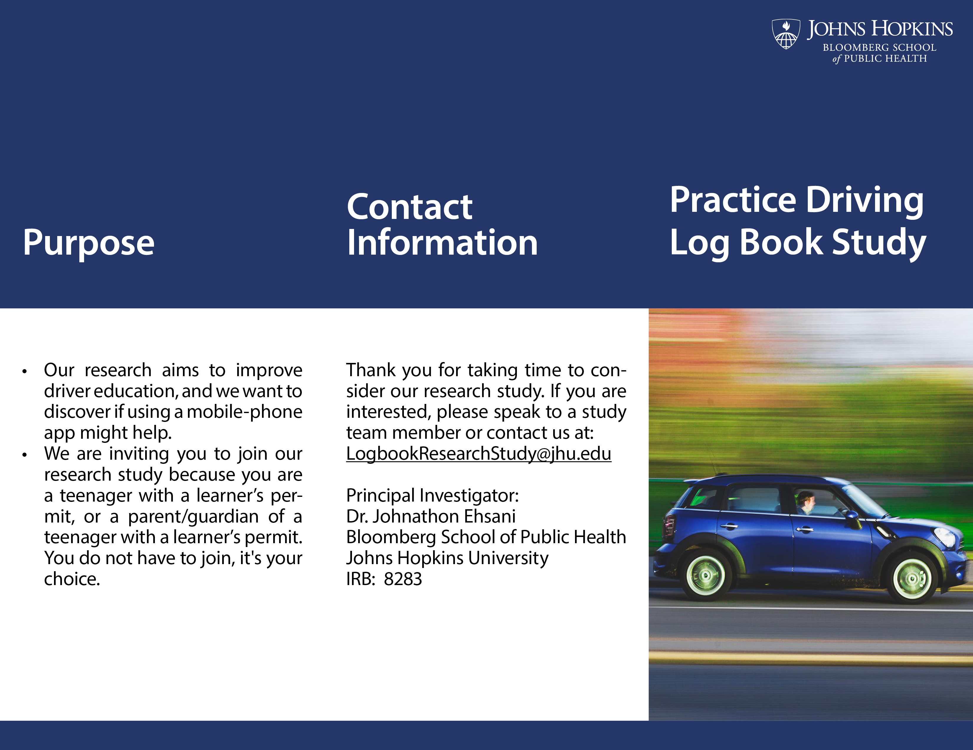 Research Study Recruitment Brochure